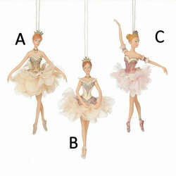 Item 260755 Princess Ballerina In Dress Ornament