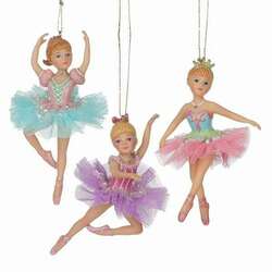 Item 260773 Ballerina Girl In Tutu Ornament
