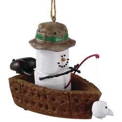 Item 260789 thumbnail S'mores In Fishing Boat Ornament