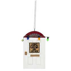 Item 260835 Front Door Crazy Cat Lady Ornament