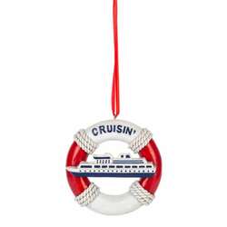 Item 260911 Cruise Ship Ornament