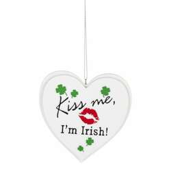 Item 261007 thumbnail Kiss Me Im Irish Ornament