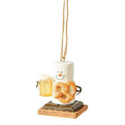 Item 262150 thumbnail S'mores Beer and Pretzel Ornament