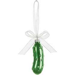 Item 262594 Pickle Ornament In Gift Box Glass