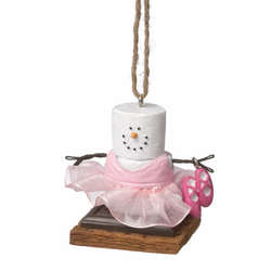 Item 262868 S'mores Ballerina Ornament