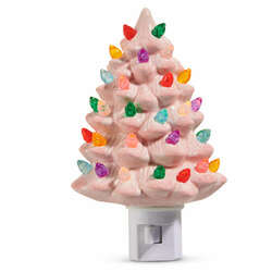 Item 281248 thumbnail Vintage Light Pink Tree Nightlight