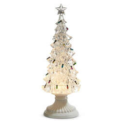 Item 281277 thumbnail Lighted Tree With Swirling Glitter