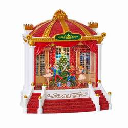 Item 281312 Lighted Musical Nutcracker Ballet Water Theatre