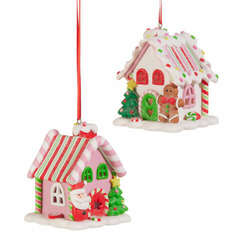 Item 281322 thumbnail Candy Gingerbread House Ornament