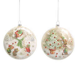 Item 281541 thumbnail A Very Mouse Christmas Disc Ornament