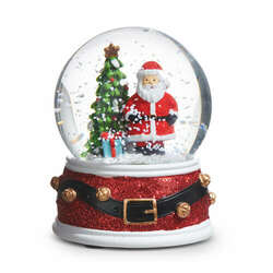Item 281592 thumbnail Santa And Tree Water Globe