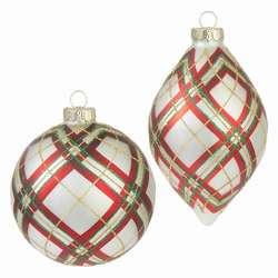 Item 281983 Plaid Ornament