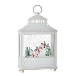 Item 282189 thumbnail Snowman And Penguin Lighted Lantern