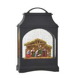 Item 282263 Nativity Lighted Water Lantern
