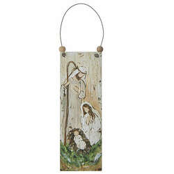 Item 282318 thumbnail Holy Family Wooden Ornament