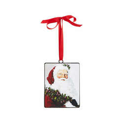 Item 282410 thumbnail Santa Disc Ornament