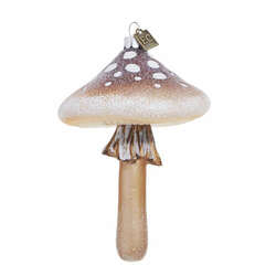 Item 282457 thumbnail Brown Mushroom Ornament