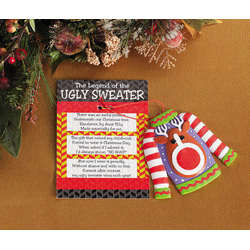 Item 291122 The Legend of the Ugly Sweater Ornament