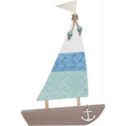Item 294039 thumbnail Light Blue Sailboat Figure