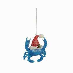 Item 294259 thumbnail Santa Claws Blue Crab Ornament