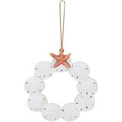 Item 294699 Sand Dollar Wreath Ornament