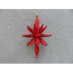 Item 302402 thumbnail Red 3d Spiked Ornament
