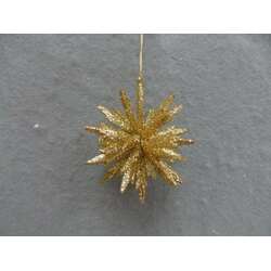 Item 303109 thumbnail Gold Sunburst Ball Ornament
