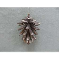 Item 303114 thumbnail Light Brown Pine Cone Ornament