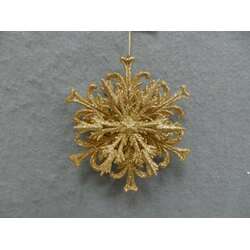 Item 303117 thumbnail Gold Sunflower Ornament