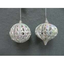 Item 303119 thumbnail Iridescent Ball/Onion Ornament