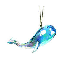 Item 303135 thumbnail Iridescent Whale Ornament