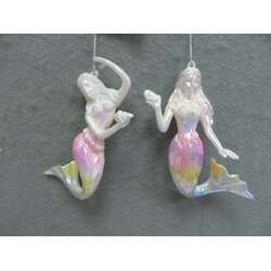 Item 303147 thumbnail Rainbow Mermaid Ornament