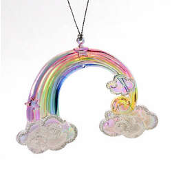 Item 303162 thumbnail Rainbow With Clouds Ornament