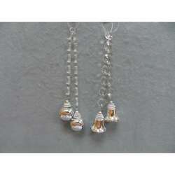 Item 303169 thumbnail Clear/Silver Long Ball/Diamond/Drop Swag Ornament