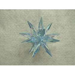 Item 312037 thumbnail Light Blue Moravian Star Ornament
