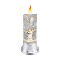 Item 322019 thumbnail Rotating Angelic Fanfare Glitter Candle