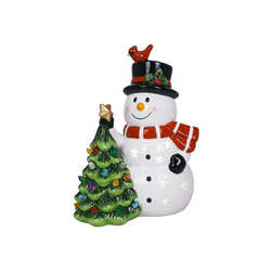 Item 322077 thumbnail Frosty Friends LED Ceramic Tree