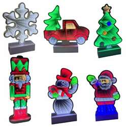 Item 322092 thumbnail Holiday Mini Infinity Mirror