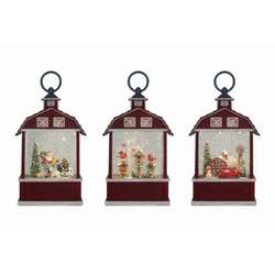 Item 322152 Barn Glitter Water Lantern