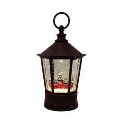 Item 322220 thumbnail Red Truck Hexagon Glitter Lantern