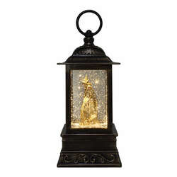 Item 322338 NATIVITY WITH STAR GLITTER LANTERN