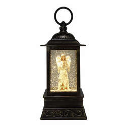 Item 322339 thumbnail BIRCH ANGEL GLITTER LANTERN