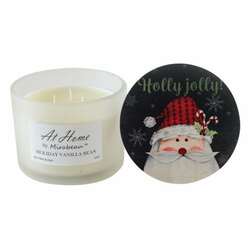 Item 322371 thumbnail 12oz Holly Jolly Santa Candle