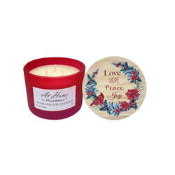 Item 322464 12oz Holiday Cardinal Candle