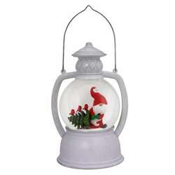 Item 322479 thumbnail Gnome And Cardinal Tree Glitter Lantern