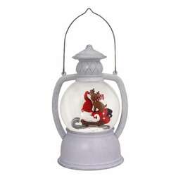 Item 322480 thumbnail Sledding Gnome Glitter Lantern
