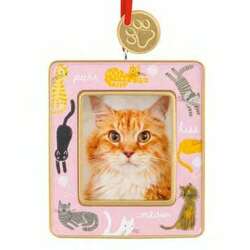Thumbnail Playful Kitties Photo Frame Ornament