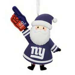 Item 333107 thumbnail NFL Santa New York Giants Ornament