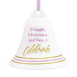 Item 333438 thumbnail Cancer Bell Ornament