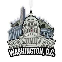 Item 333597 Washington DC Ornament